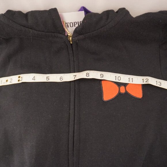 Kiki's Delivery Service Jiji Hoodie - Kawaii Jacket Hot Topic Anime Ghibli NWT S - Picture 6 of 7